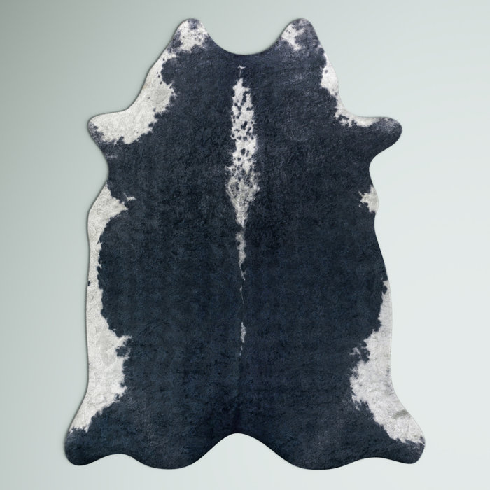 Mercury Row® Albury Cowhide Gray Rug & Reviews Wayfair